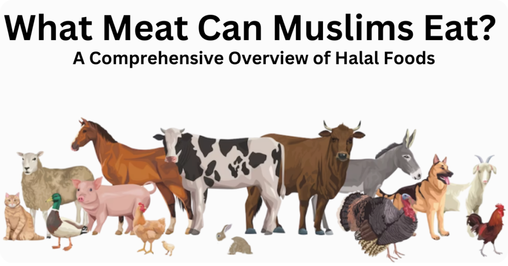 what meat can muslim eat