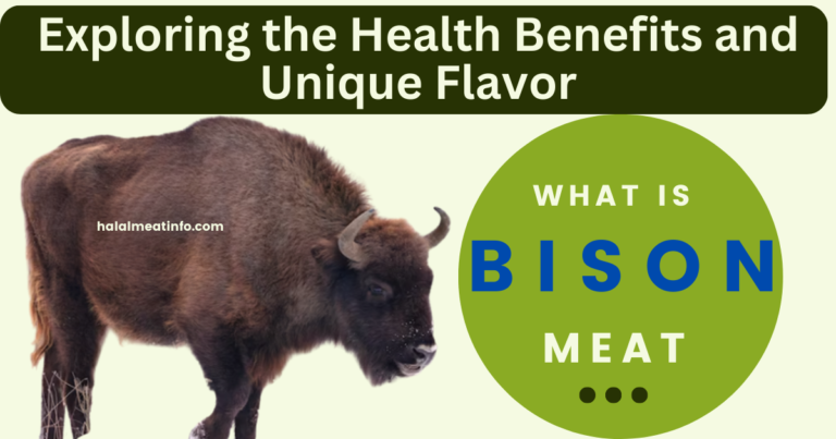 Why Bison Meat? Exploring the Health Benefits and Unique Flavor