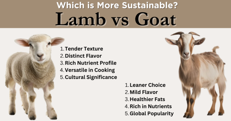 Lamb vs Goat: Which is More Sustainable?