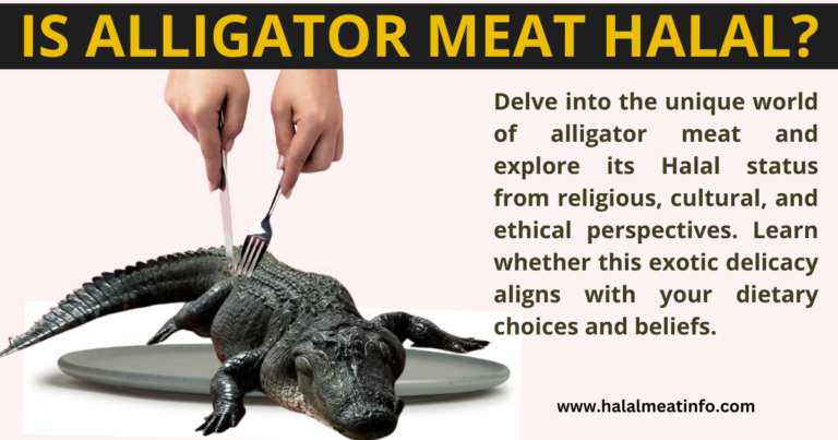 Is Alligator Meat Halal? Exploring the Halal Status of Gator Cuisine