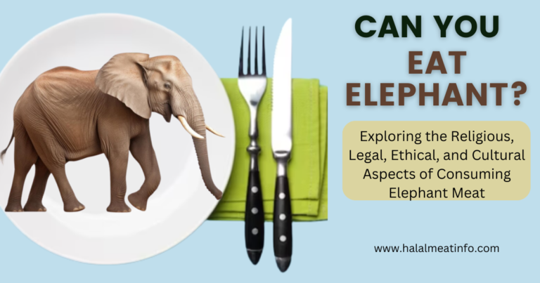 Can You Eat Elephant? Exploring a Complex Culinary Question