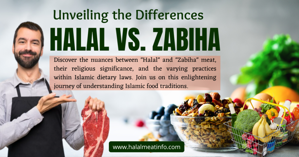 zabiha vs halal